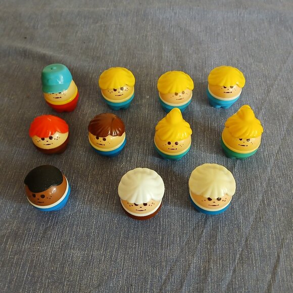 Little Tikes Toddle Tots Figures 2" Figures Set of 11 - Picture 1 of 2